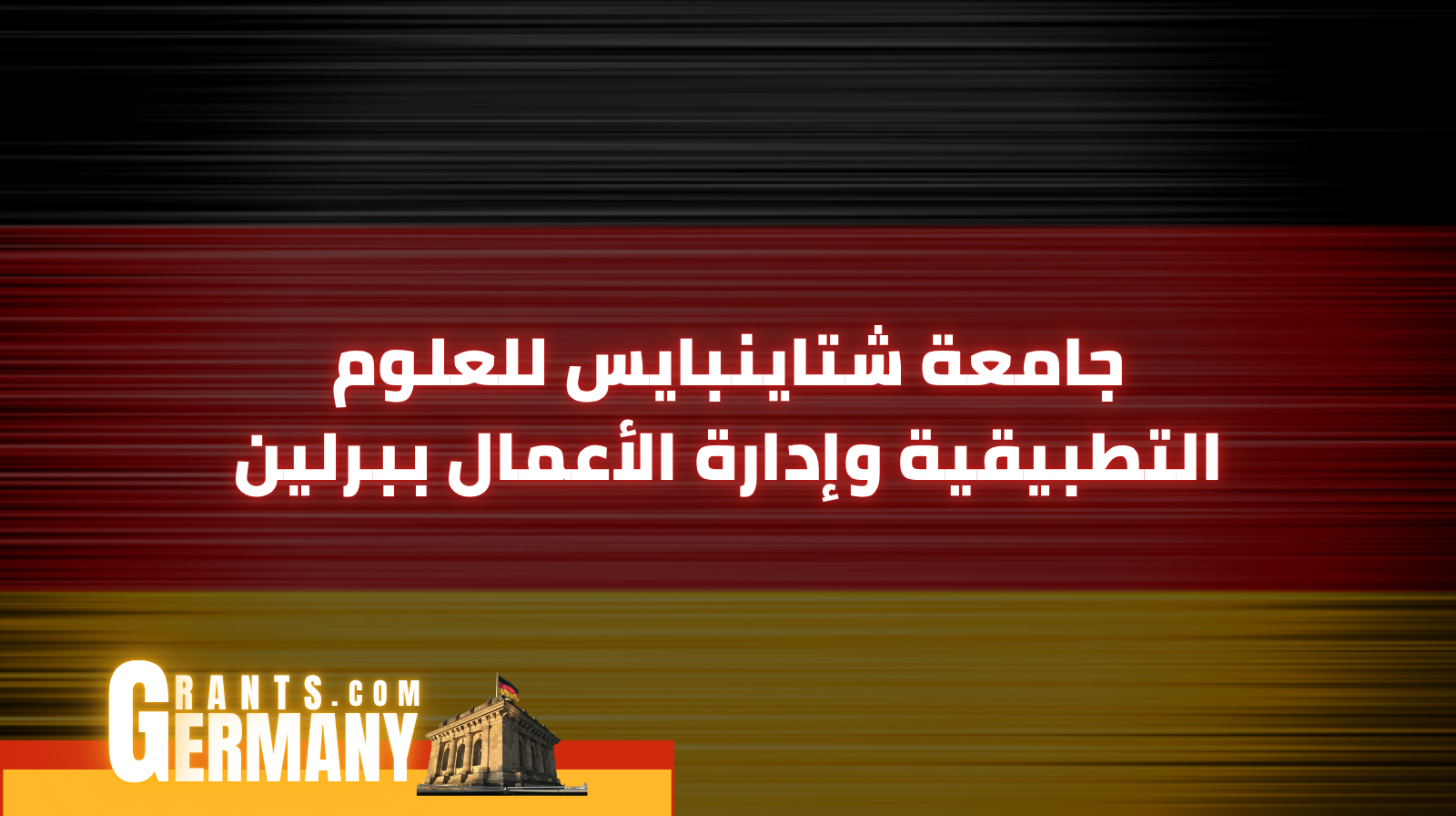 جامعة شتاينبايس للعلوم التطبيقية وإدارة الأعمال ببرلين
