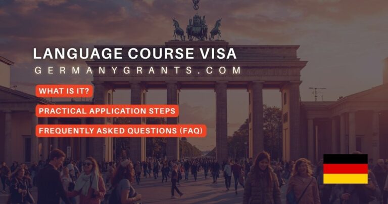 تأشيرة تعلم اللغة الألمانية (Language Course Visa) في ألمانيا