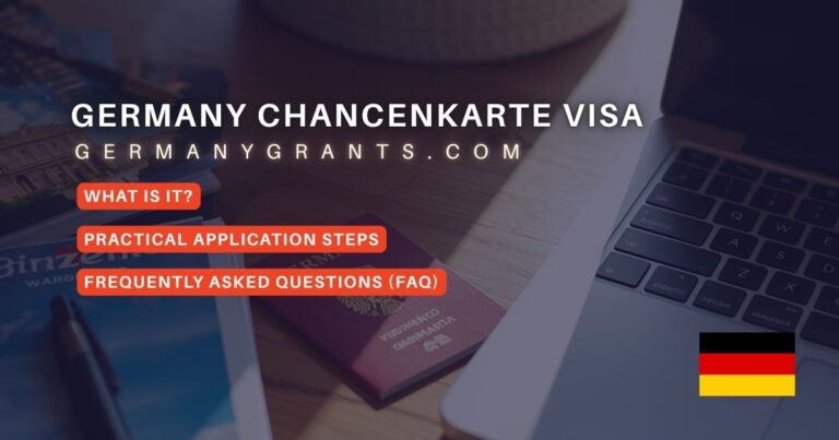 تأشيرة بطاقة الفرصة (Opportunity Card / Chancenkarte) في ألمانيا
