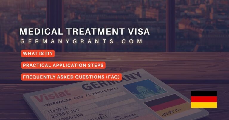 تأشيرة العلاج الطبي (Medical Treatment Visa) في ألمانيا