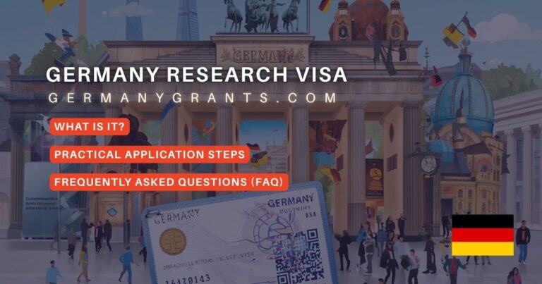 تأشيرة البحث العلمي والمنح الدراسية (Research Visa) في ألمانيا