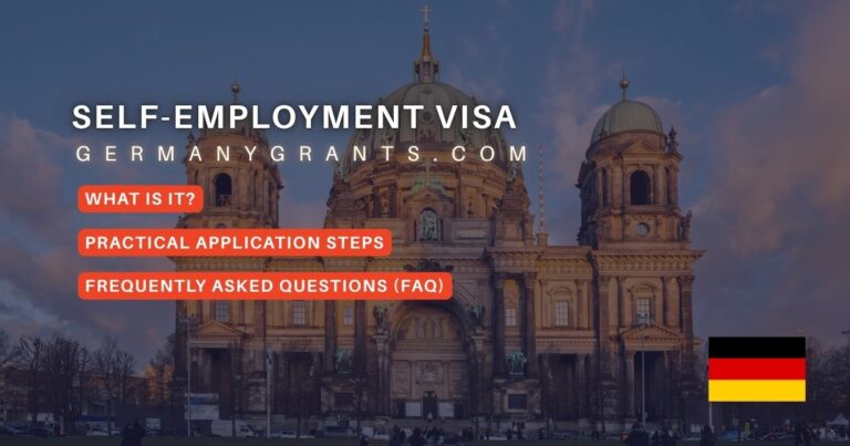 تأشيرة العمل الحر والأنشطة التجارية (Self-Employment Visa) في ألمانيا