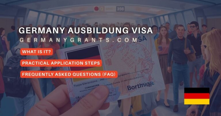تأشيرة التدريب المهني (Ausbildung Visa) في ألمانيا