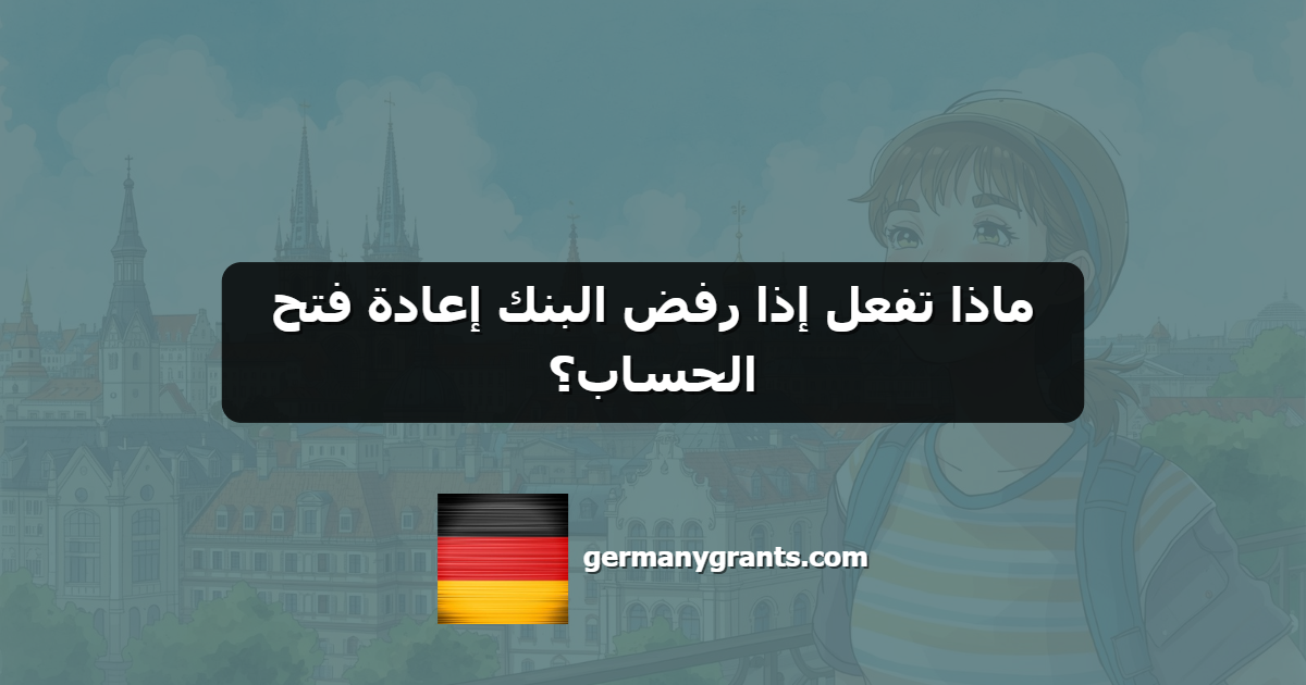 ماذا تفعل إذا رفض البنك إعادة فتح الحساب؟